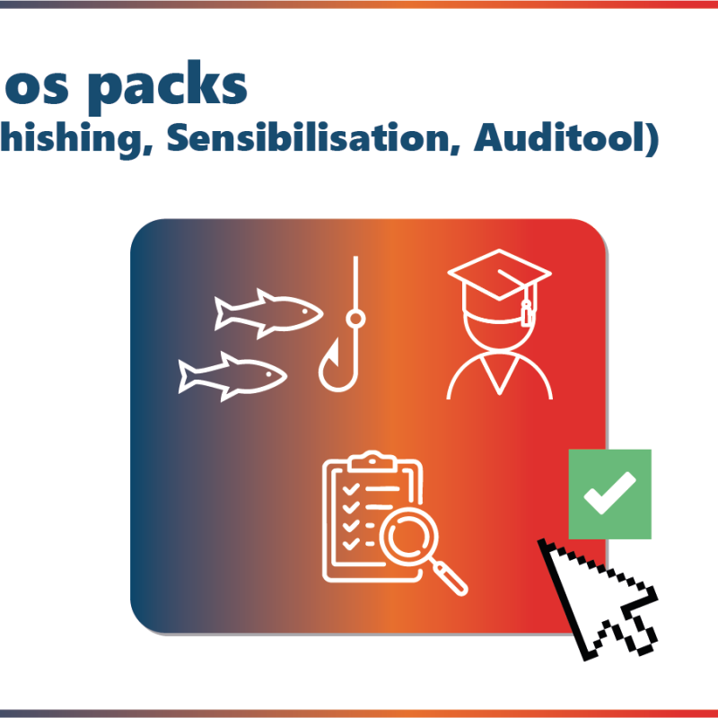 Nos Packs (Phishing, Sensibilisation, Auditool)